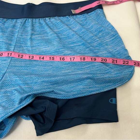 2 Champion Active Double Layer Shorts - Picture 11 of 15